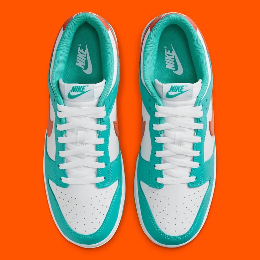 Nike Dunk Low Retro Miami Dolphins Foto 4