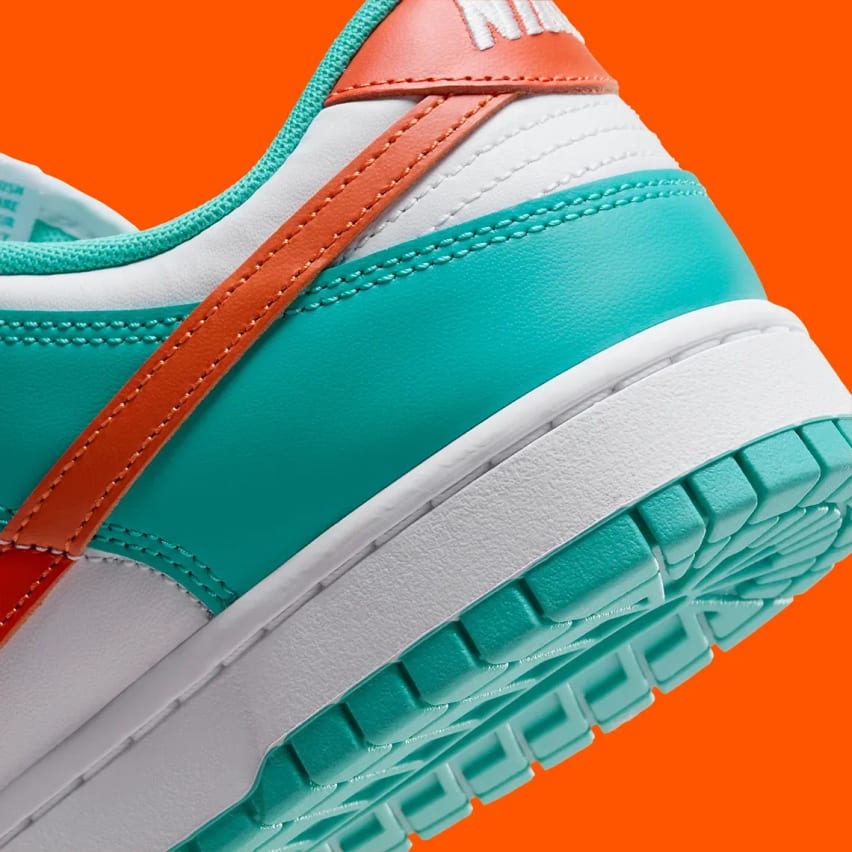 Nike Dunk Low Retro Miami Dolphins Foto 6