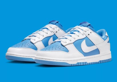 Nike Dunk Low Reverse UNC Foto 1