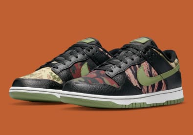 Nike Dunk Low SE Camo foto 1