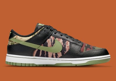 Nike Dunk Low SE Camo foto 3