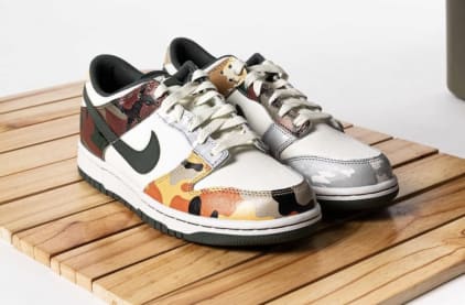 Nike Dunk Low SE Multi Camo Foto 5