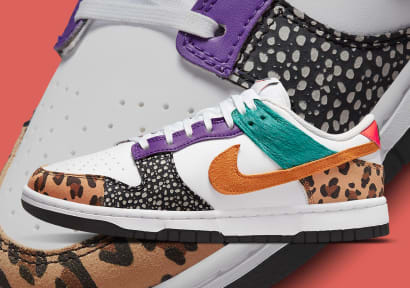 Nike Dunk Low SE WMNS Animal Foto 1