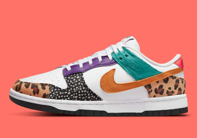 Nike Dunk Low SE WMNS Animal Foto 3