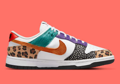 Nike Dunk Low SE WMNS Animal Foto 4