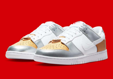 Nike Dunk Low SE WMNS Metallic Foto 2