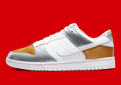 Nike Dunk Low SE WMNS Metallic Foto 3