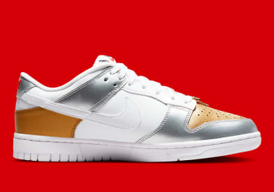 Nike Dunk Low SE WMNS Metallic Foto 4