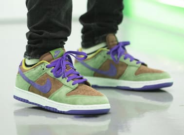 On-feet foto's van de Nike Dunk Low SP Veneer 2020