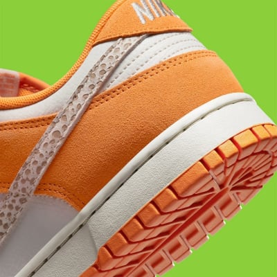 Nike Dunk Low Safari Swoosh Kumquat Foto 8