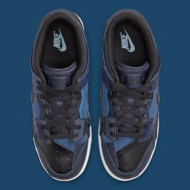 Nike Dunk Low Scrap Black Navy Foto 4