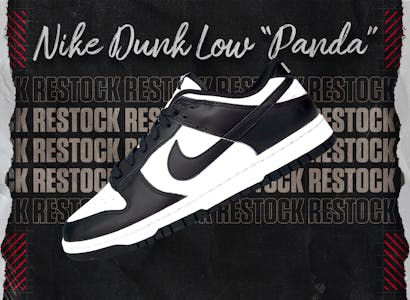 Nike Dunk Low Sneaker Restock