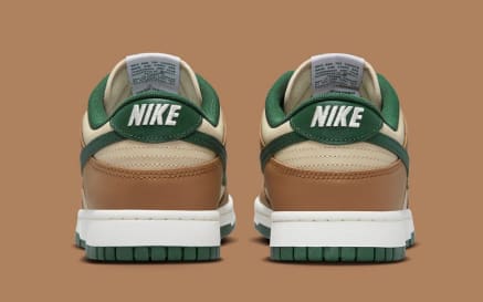 Nike Dunk Low Tan Green Foto 5