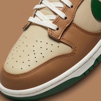 Nike Dunk Low Tan Green Foto 7