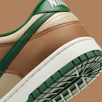 Nike Dunk Low Tan Green Foto 8