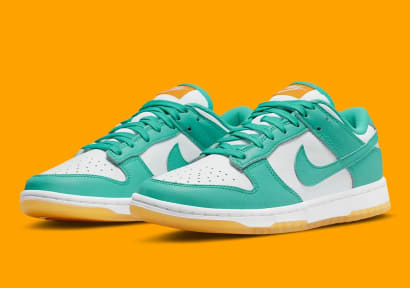 Nike Dunk Low Teal Zeal Foto 1