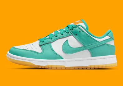 Nike Dunk Low Teal Zeal Foto 2