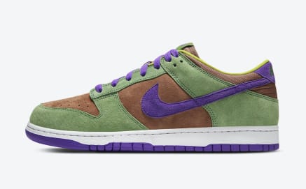 Dinsdag 10 November dropt deze Nike Dunk Low "Veneer"