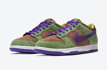 Dinsdag 10 November dropt deze Nike Dunk Low "Veneer"