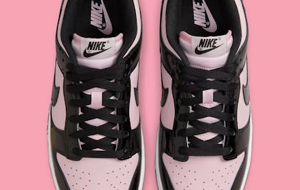 Nike Dunk Low WMNS Pink Black Patent Foto 4