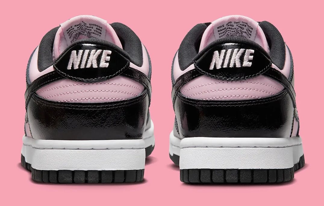 Nike Dunk Low WMNS Pink Black Patent Foto 5