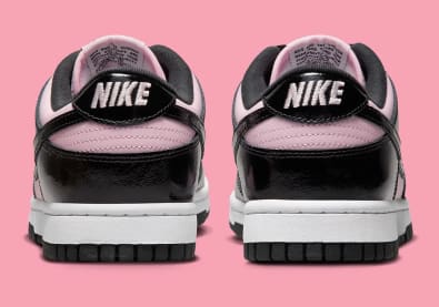 Nike Dunk Low WMNS Pink Black Patent Foto 5