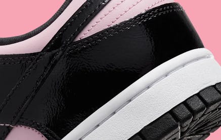 Nike Dunk Low WMNS Pink Black Patent Foto 7