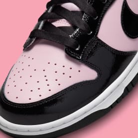 Nike Dunk Low WMNS Pink Black Patent Foto 8