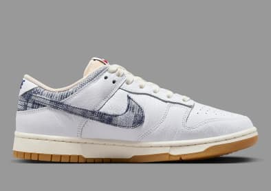 Nike Dunk Low Washed Denim Foto 3