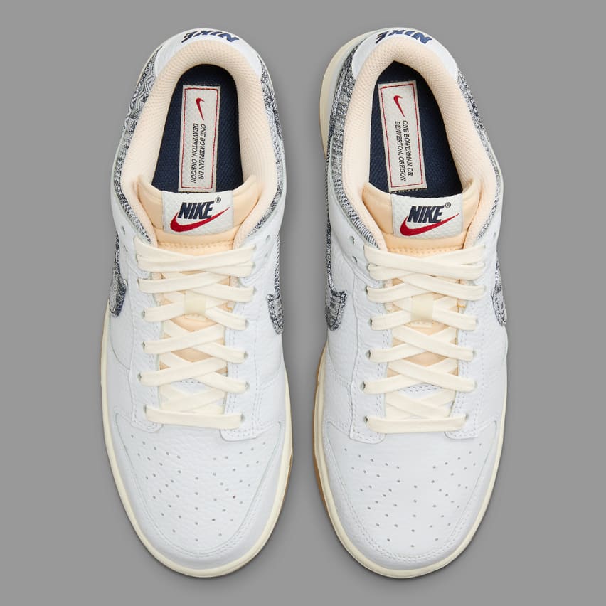 Nike Dunk Low Washed Denim Foto 4