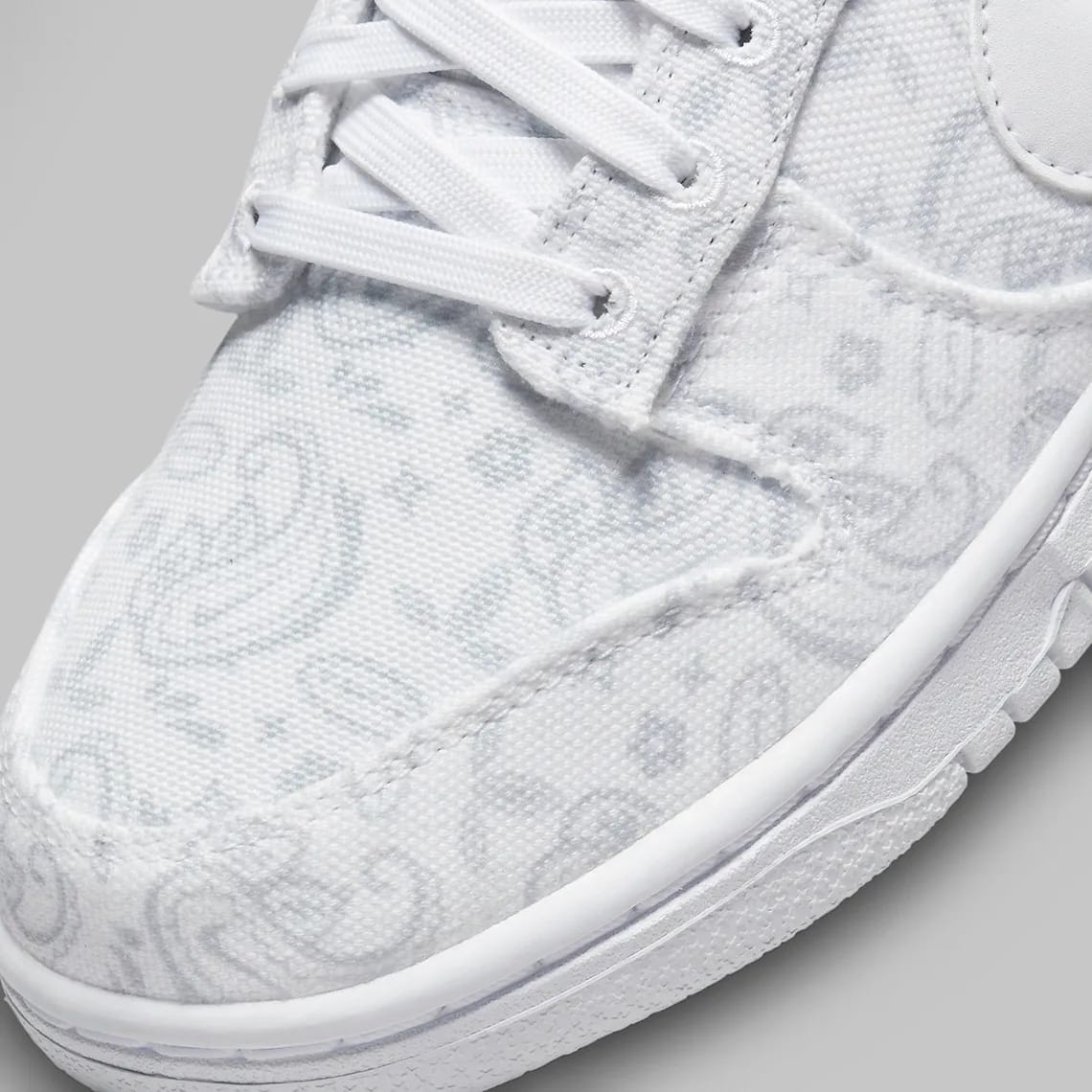 Nike Dunk Low White Paisley Foto 6