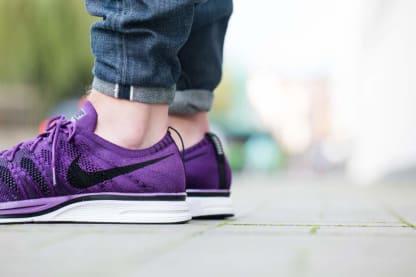 Nike Flyknit Trainer Night Purple