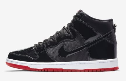 Nike bevestigt de releasedatum van  de Nike SB Dunk High "Bred"