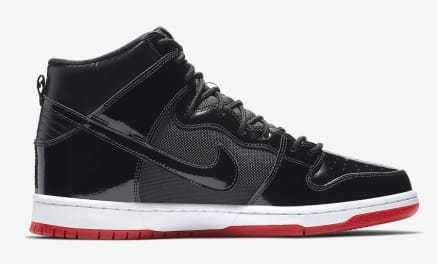 Nike bevestigt de releasedatum van  de Nike SB Dunk High "Bred"