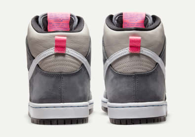 Nike SB Dunk High Medium Grey Foto 5