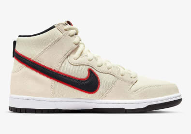 Nike SB Dunk High Premium Coconut Milk Foto 3