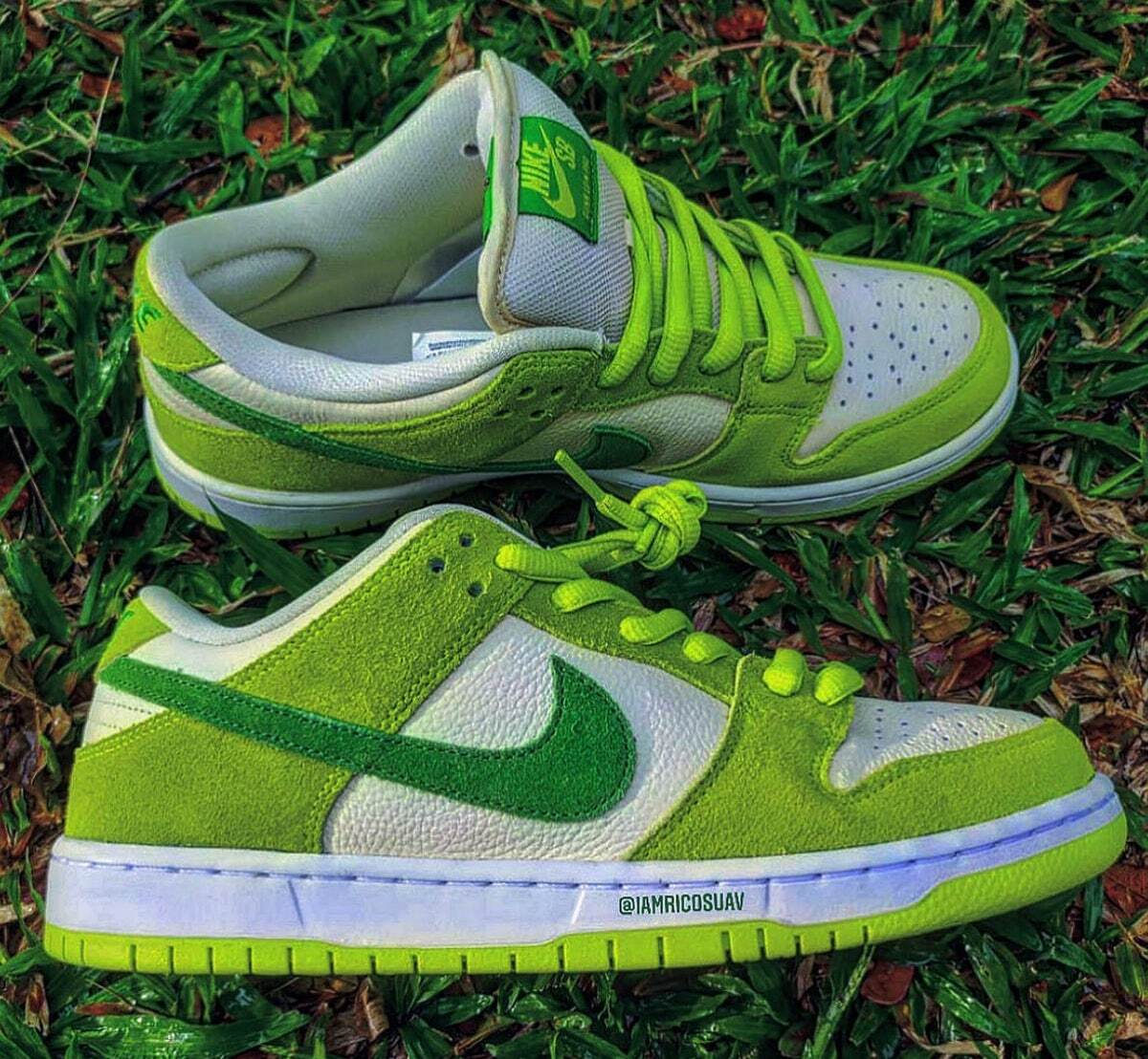 Nike SB Dunk Low Green Apple Foto 2