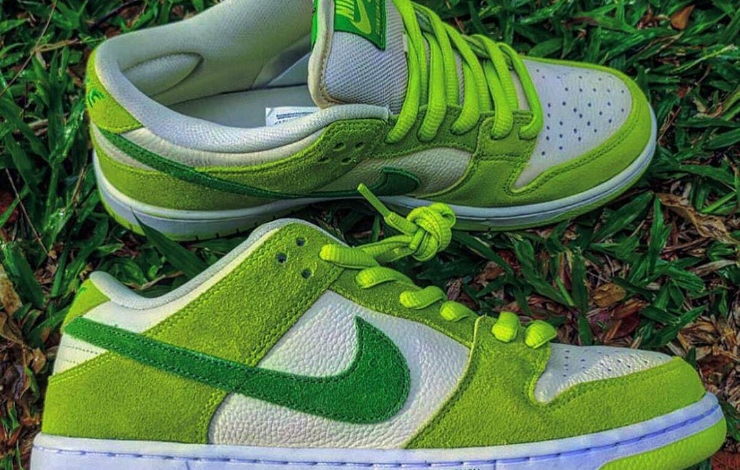 Nike SB Dunk Low Green Apple Foto 2