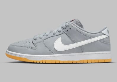 Nike SB Dunk Low Grey Gum Foto 2