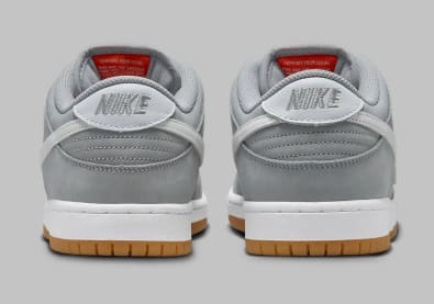 Nike SB Dunk Low Grey Gum Foto 5