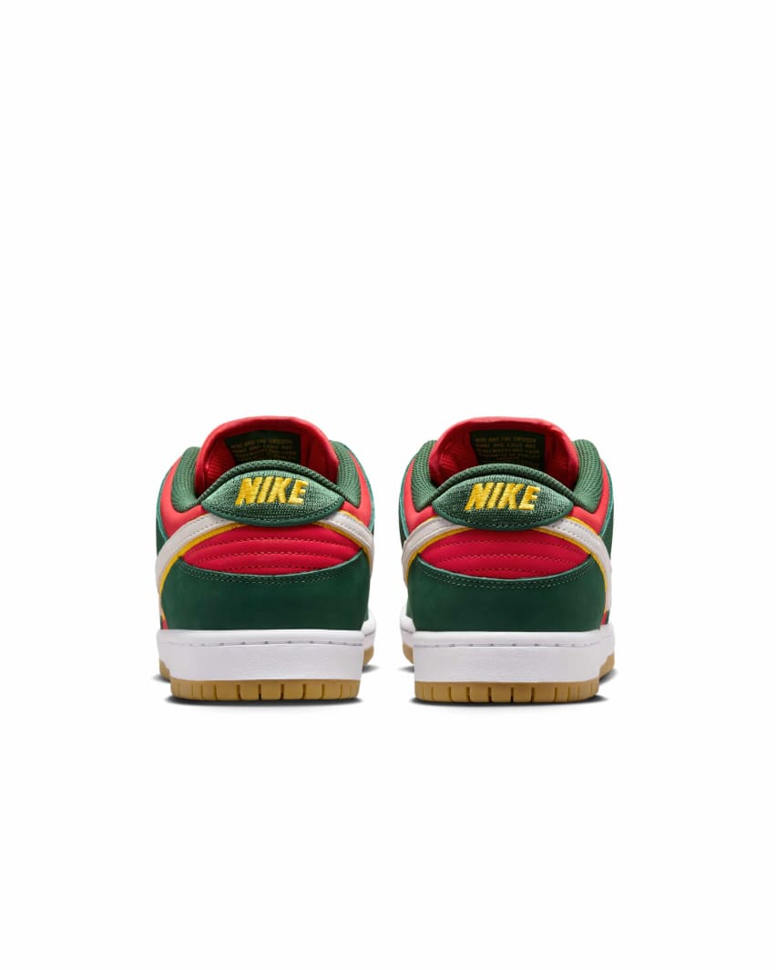 Nike SB Dunk Low Pro Fir and Fire Red Foto 3