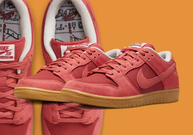 Nike SB Dunk Low Red Gum Foto 1