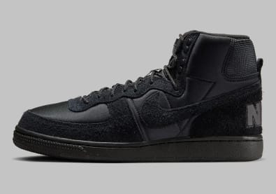 Nike Terminator High Triple Black Foto 3