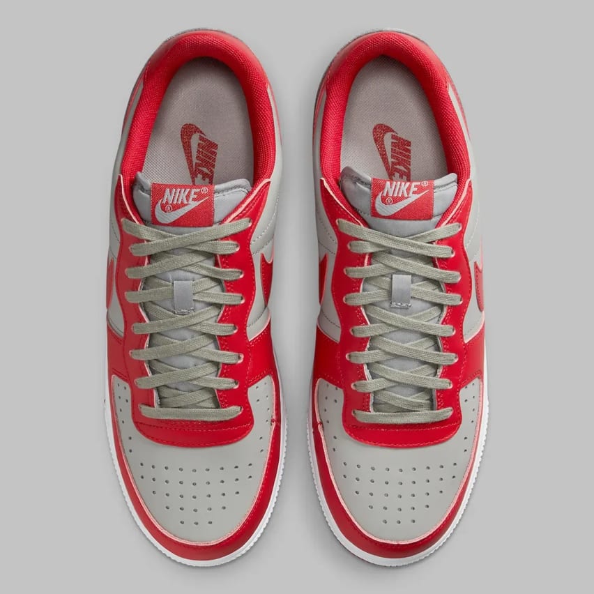 Nike Terminator Low Medium Grey Varsity Red Foto 4