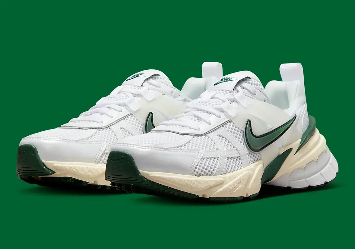 Nike V2 K Run Wmns White Green Foto 1