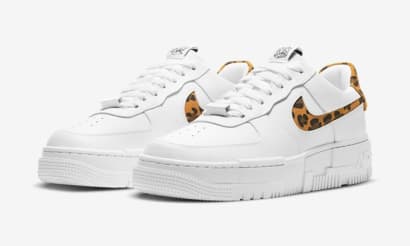 Nike voorziet de Nike Air Force 1 Low Pixel van een Leopard Swoosh