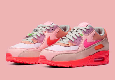 Is roze jouw favo kleur? Dan zit je goed met deze aankomende Air Max 90 "Pink"