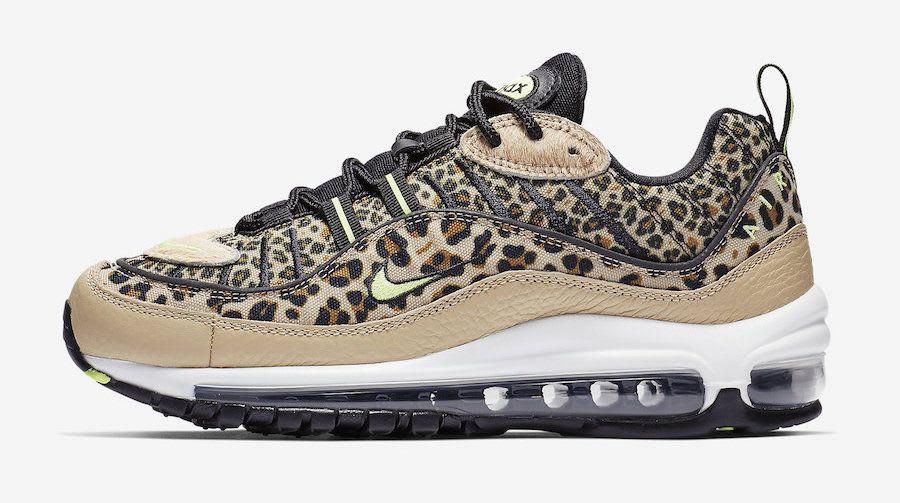 Officiële foto's van de Nike WMNS Air Max 98 "Leopard Print"