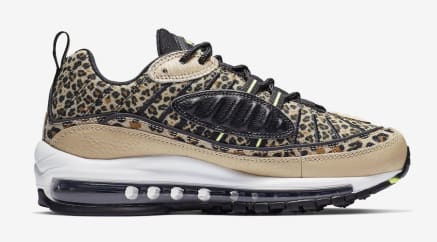 Officiële foto's van de Nike WMNS Air Max 98 "Leopard Print"