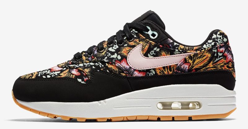 Nike Wmns Air Max 1 QS Floral Sneaker Squad